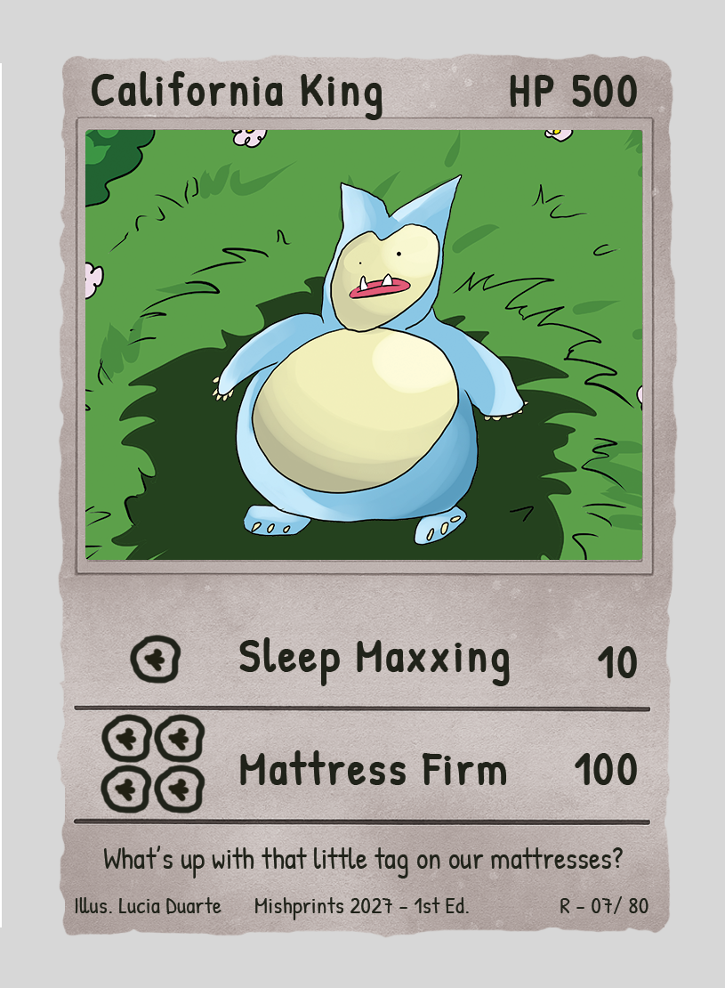 California King parody card